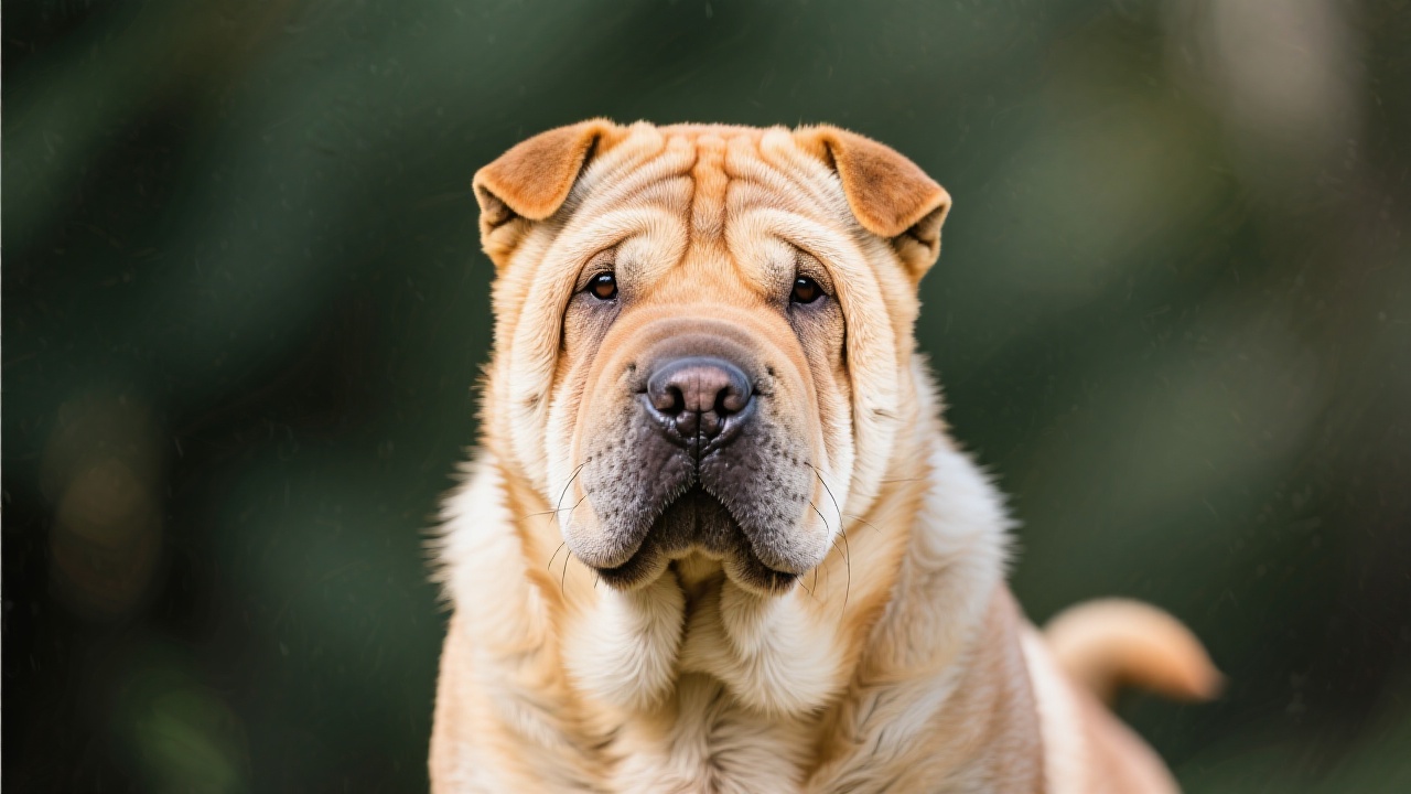 沙皮犬 主视图